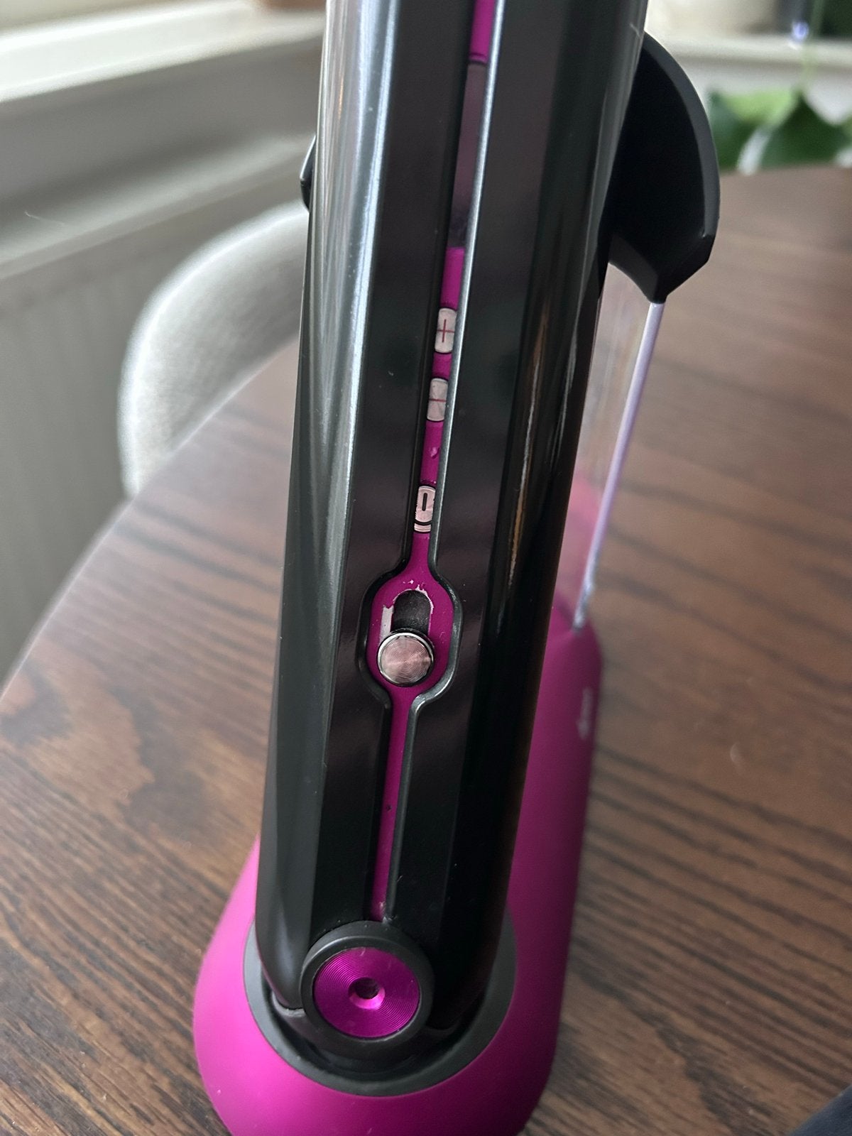Dyson Corrale Stijltang - Zwart/Fuchsia, Ophalen of Verzenden, Gebruikt, Haarverzorging