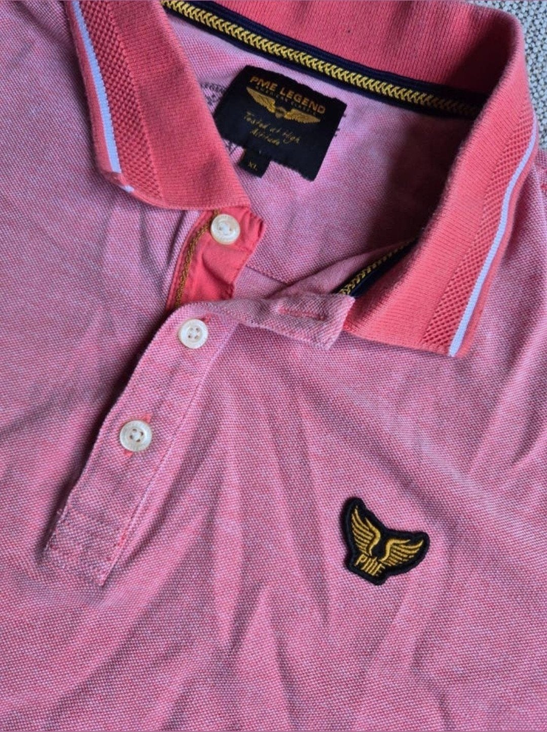 Pme Legend Pall Mall polo shirt Koraal maat XL, Overige kleuren, ., Maat 56/58 (XL), Ophalen of Verzenden