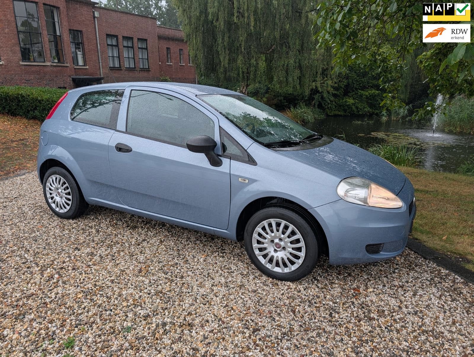 Fiat Grande Punto 1.4 Actual 90.000 KM APK 06-2027, Auto's, Voorwielaandrijving, 4 cilinders, Grande Punto, Origineel Nederlands
