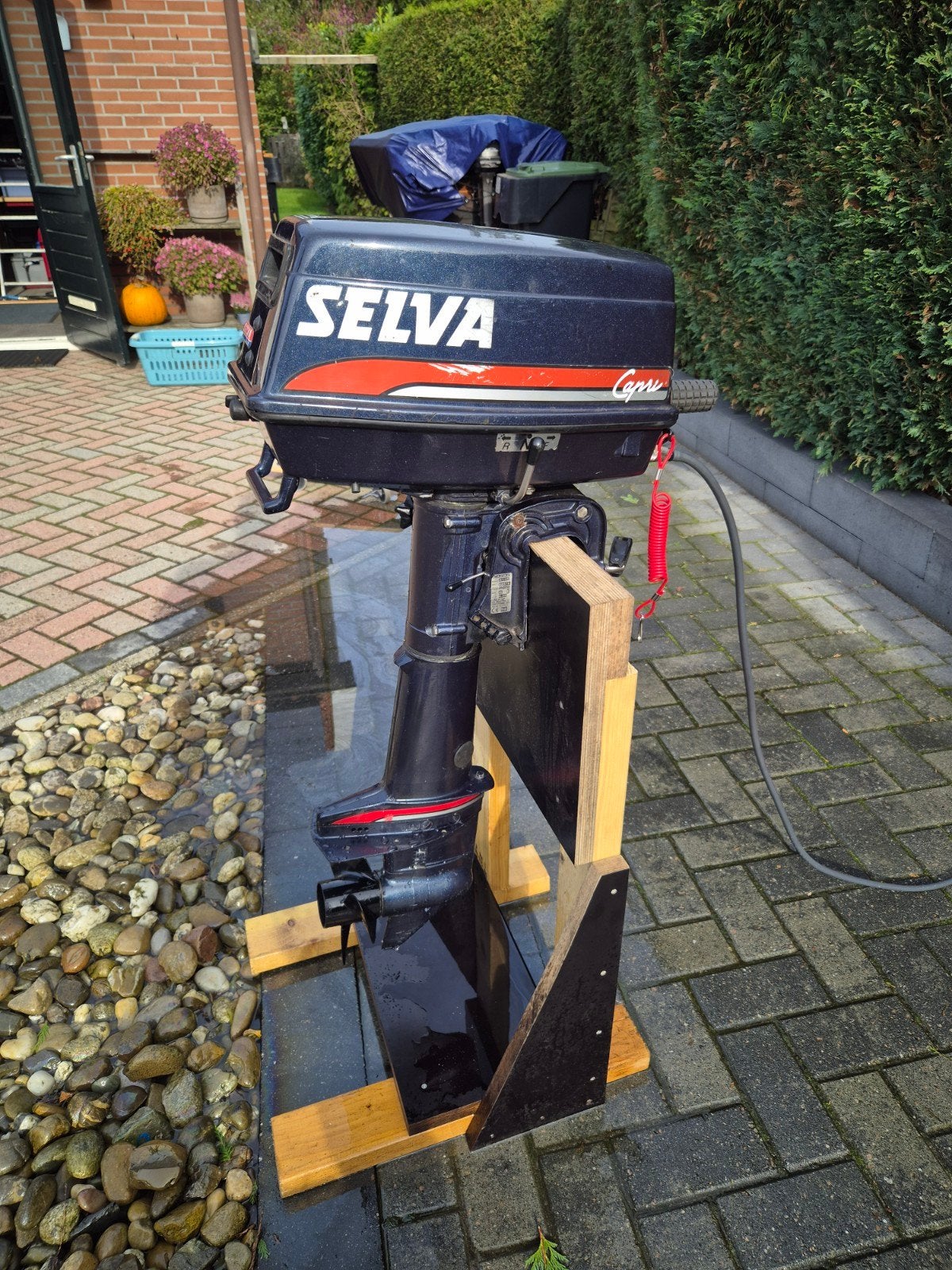 Selva Capri 6pk + 12l tank + beurt, Ophalen, Gebruikt, 5 tot 10 pk, Buitenboordmotor