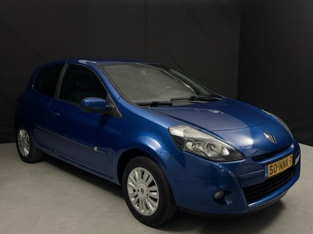 Renault Clio 1.2 Collection SPORT*AC* (bj 2010), Auto's, Renault, 535 kg, Gebruikt, 4 cilinders, Blauw