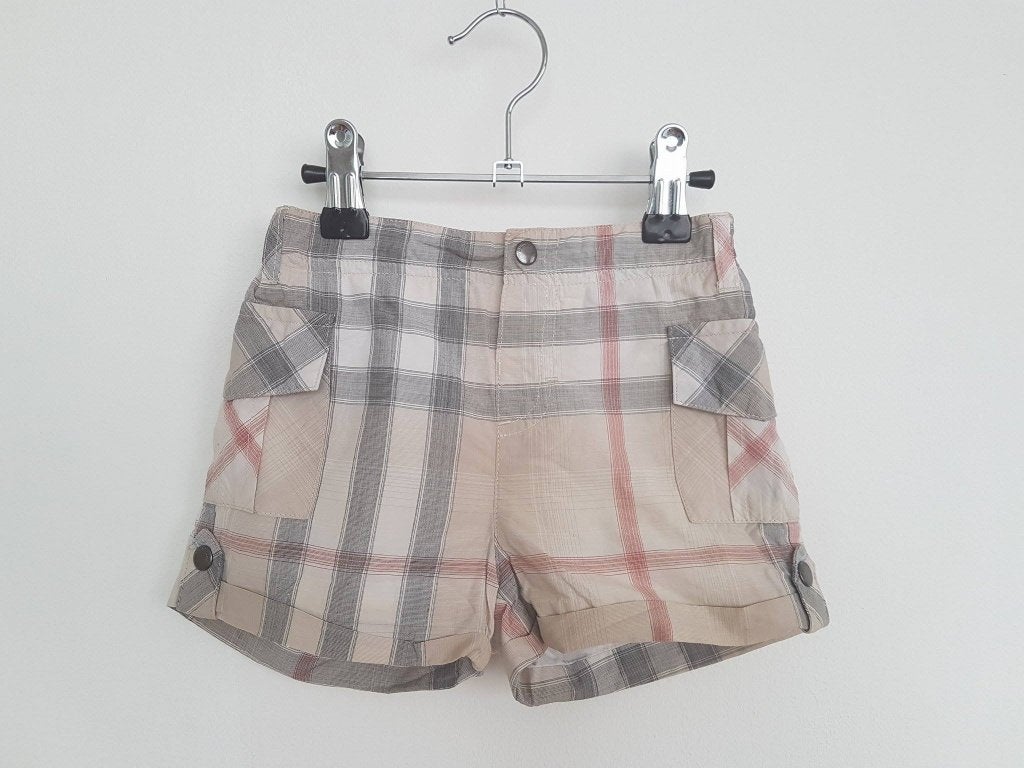 Burberry Baby korte broek 80, Kinderen en Baby's, Babykleding | Maat 80, Verzenden, Zo goed als nieuw, Jongetje of Meisje, Broekje
