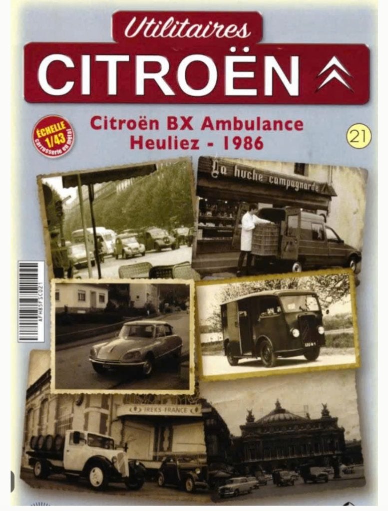 Citroen BX Heuliez 1986 Ambulance Utilitaires Citroen # 21, Verzenden, Nieuw, Auto, Overige merken
