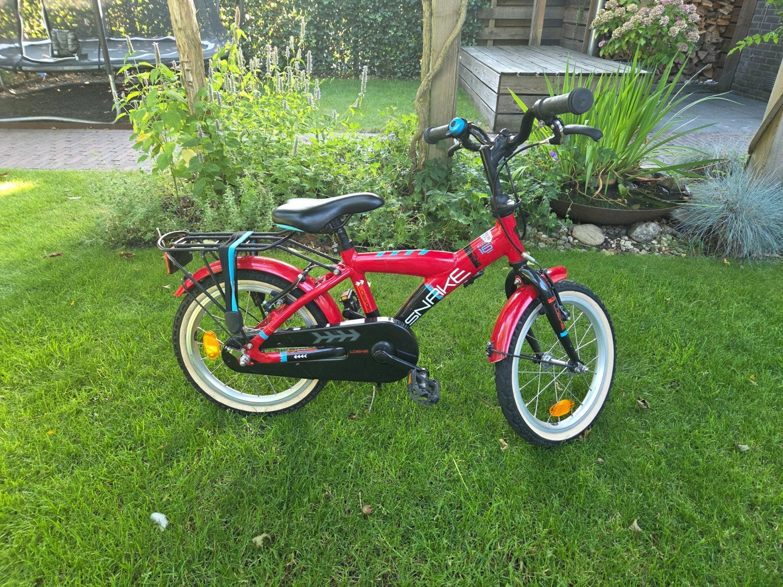 Fiets Loekie Snake 16 inch, Fietsen en Brommers, Fietsen | Kinderfietsjes, Ophalen, Gebruikt, 16 tot 20 inch