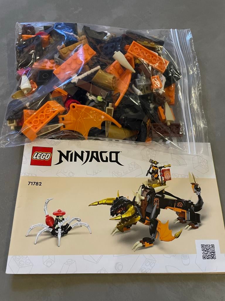 Lego Ninjago 71782 Nya's Drakenmeester, Gebruikt, Lego, Ophalen of Verzenden, Inclusief instructies
