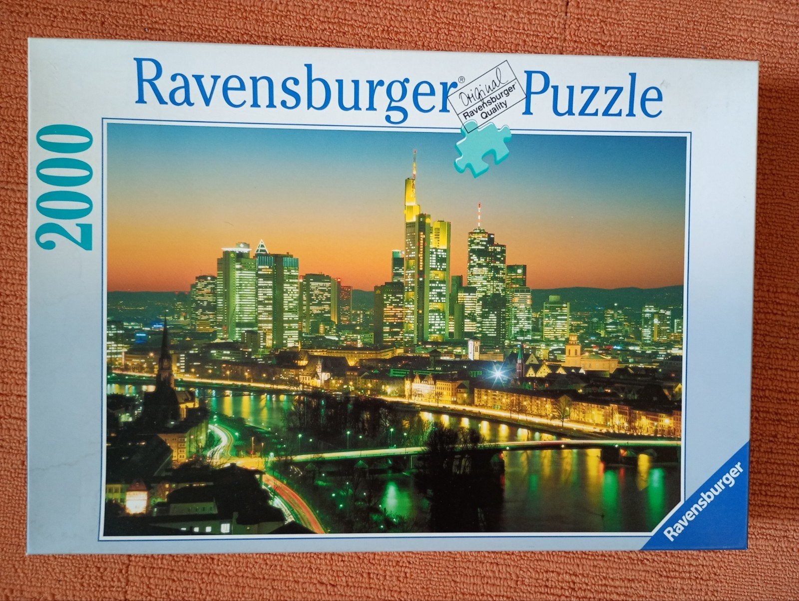 Ravensburger legpuzzel 2000 stukjes, Frankfurt, Ophalen, Meer dan 1500 stukjes, Zo goed als nieuw, Legpuzzel