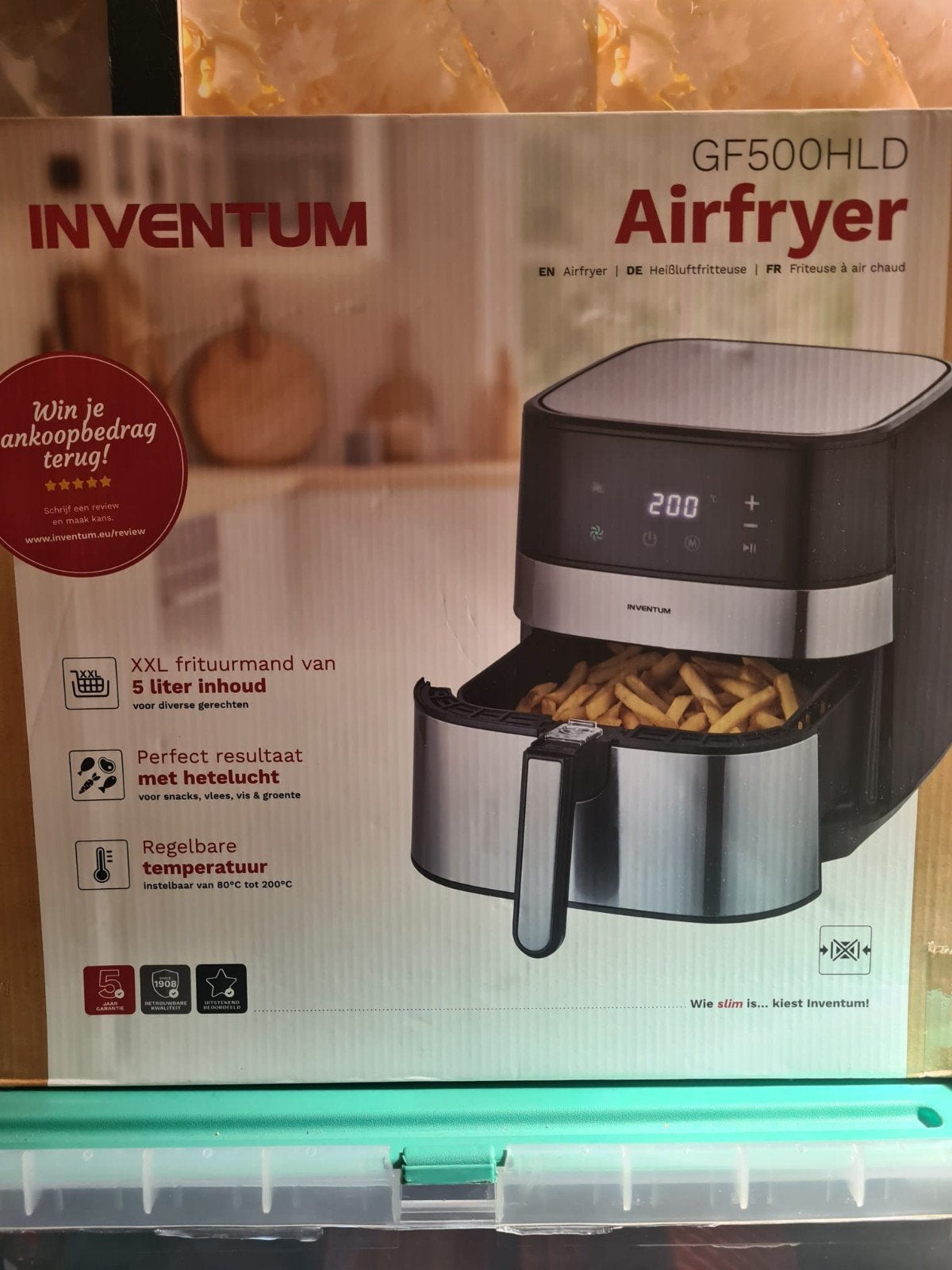 Airfryer, Witgoed en Apparatuur, Ophalen, Nieuw, Airfryer XXL
