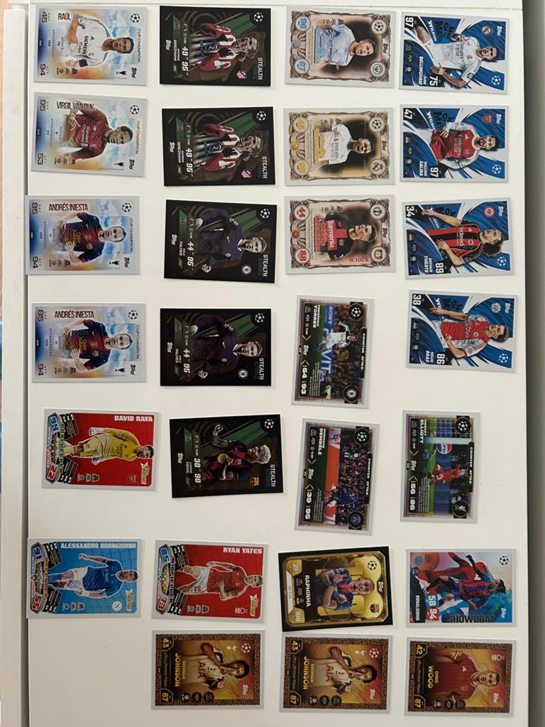 Topps voetbal plaatjes, Ophalen of Verzenden, Zo goed als nieuw, Buitenlandse clubs, Poster, Plaatje of Sticker