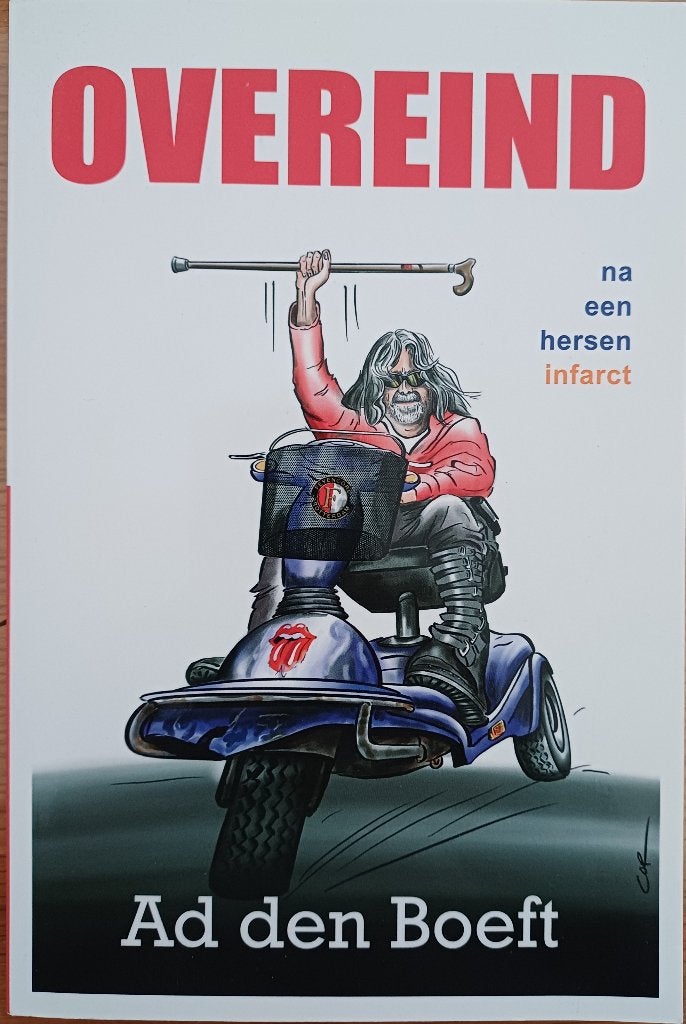 2+1 GRATIS! Overeind, na een herseninfarct - Ad den Boeft, Boeken, Biografieën, Zo goed als nieuw, Overige, Ophalen of Verzenden
