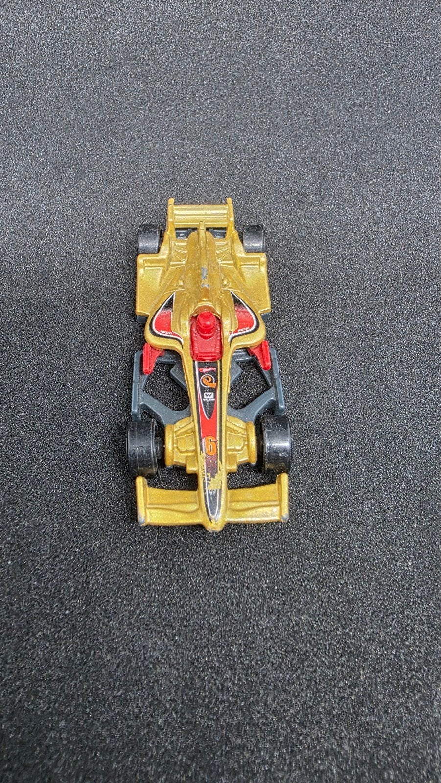 Hot Wheels F1 Racer Goud - Formule 1 Speelgoedauto, Kinderen en Baby's, Ophalen of Verzenden, Zo goed als nieuw