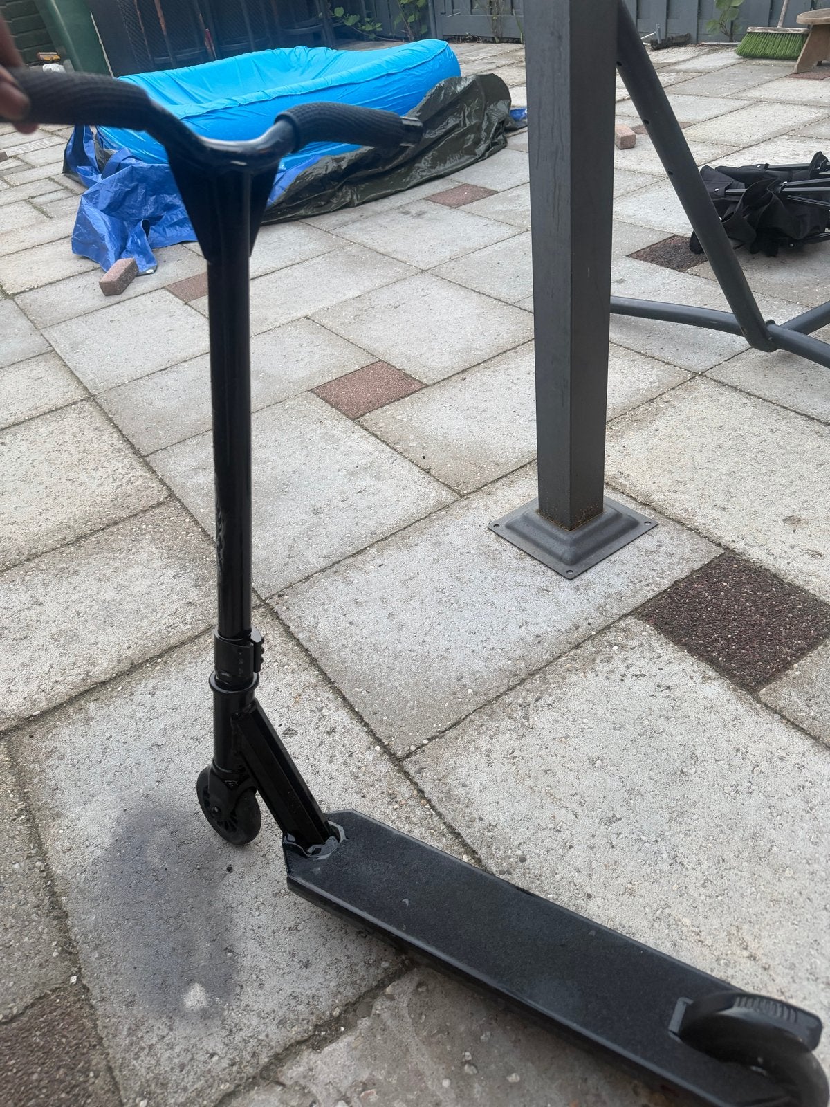 Stuntstep Oxelo MF One - Zwart, Fietsen en Brommers, Steps, Gebruikt, Gewone step, Ophalen