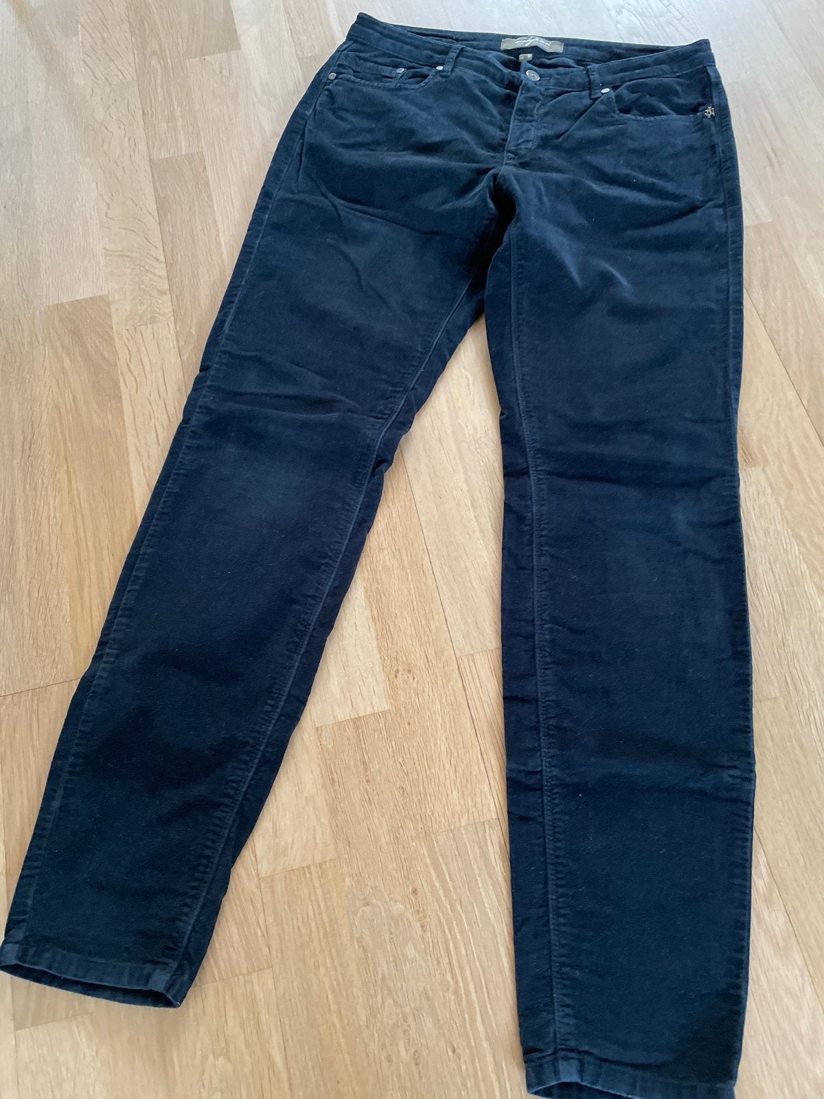 Zwarte Nick Jean corduroy broek - Maat 40, Maat 38/40 (M), Zwart, Ophalen of Verzenden, Lang
