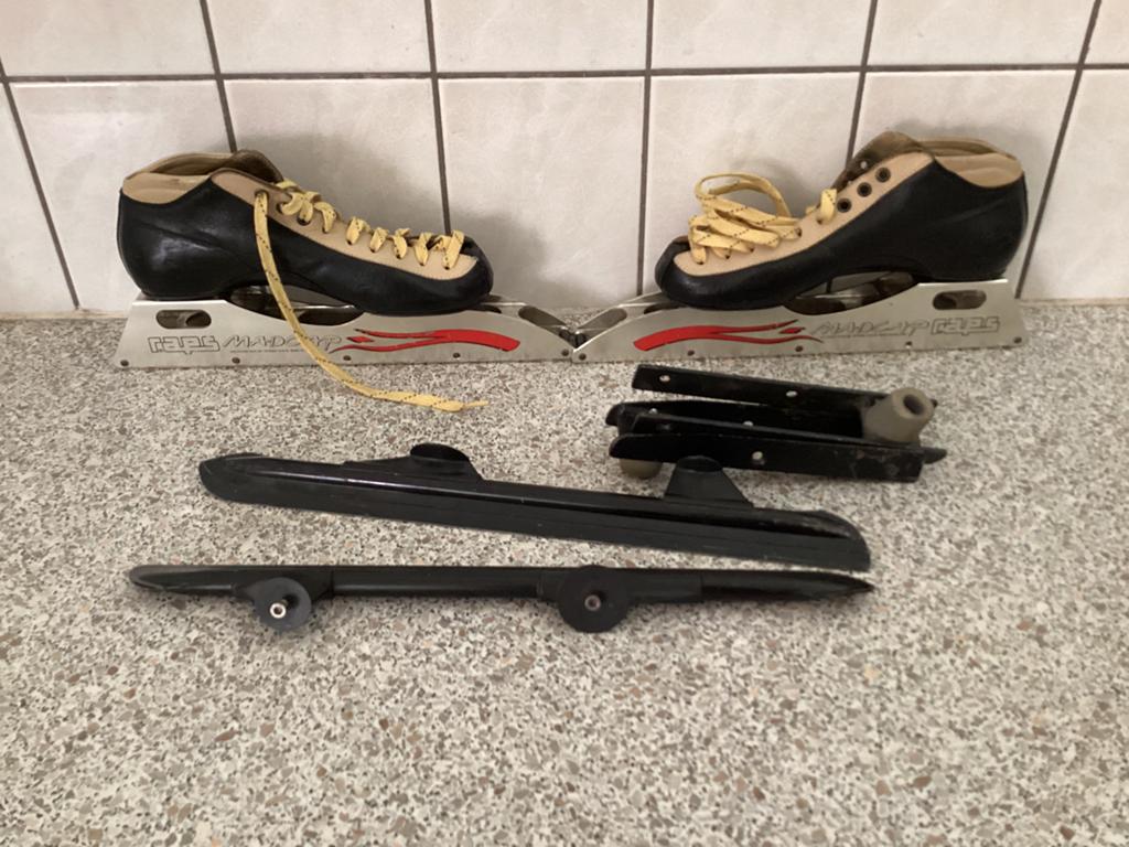 Viking met raps madcap skeelers 39 viking schaatsen, Ophalen of Verzenden, Gebruikt, Inline skates 5 wielen
