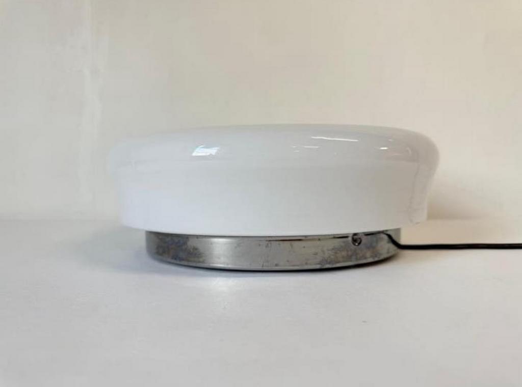 Gasgrund IKEA plafondlamp wit melkglas Ø 29 cm, Huis en Inrichting, Lampen | Plafondlampen, Ophalen of Verzenden, Zo goed als nieuw