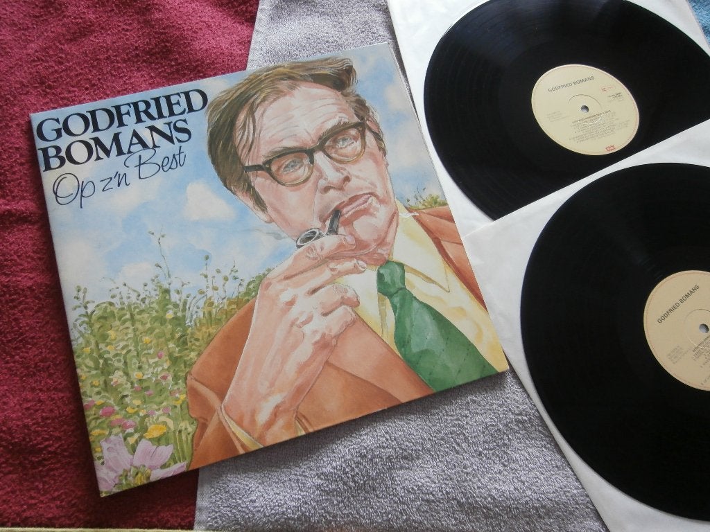 2-LP - Gofried Bomans - Op Z'n Best., Overige genres, Ophalen of Verzenden, Zo goed als nieuw, Dubbel-LP