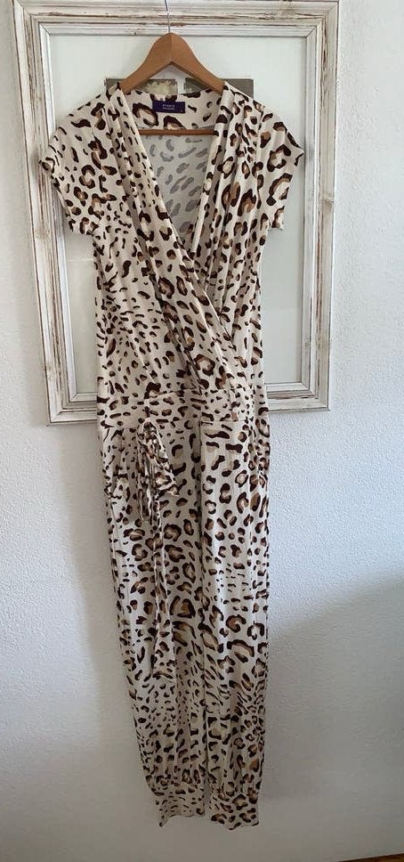 Studio Anneloes Leopard Print jumpsuit Maat S nieuw, Kleding | Dames, Jumpsuits, Ophalen of Verzenden, Zo goed als nieuw, Maat 36 (S)