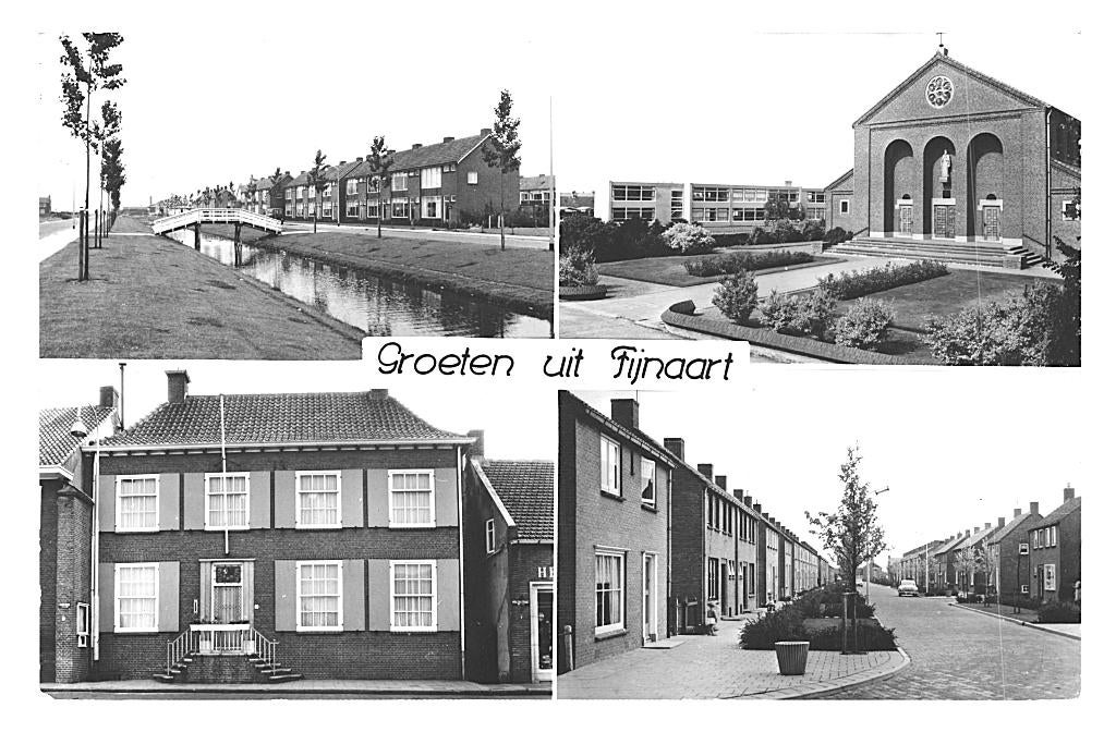 946744 Fijnaart N Br 1970 Gelopen met postzegel Z, Verzamelen, Ansichtkaarten | Nederland, Gelopen, Noord-Brabant, 1960 tot 1980