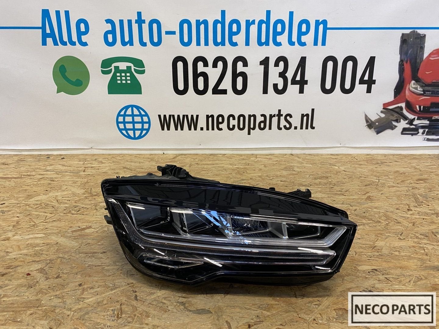 AUDI A7 S7 4G8 FULL LED KOPLAMP RECHTS 4G8941034J ORIGINEEL, Gebruikt, -, -, -