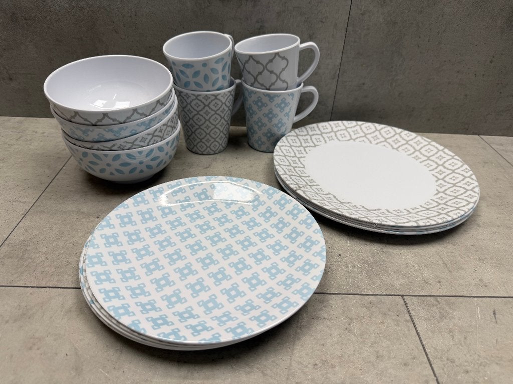 BoCamp Campingservies - 16 delig 4 persoons - NIEUW - 11397, Ophalen of Verzenden, Nieuw
