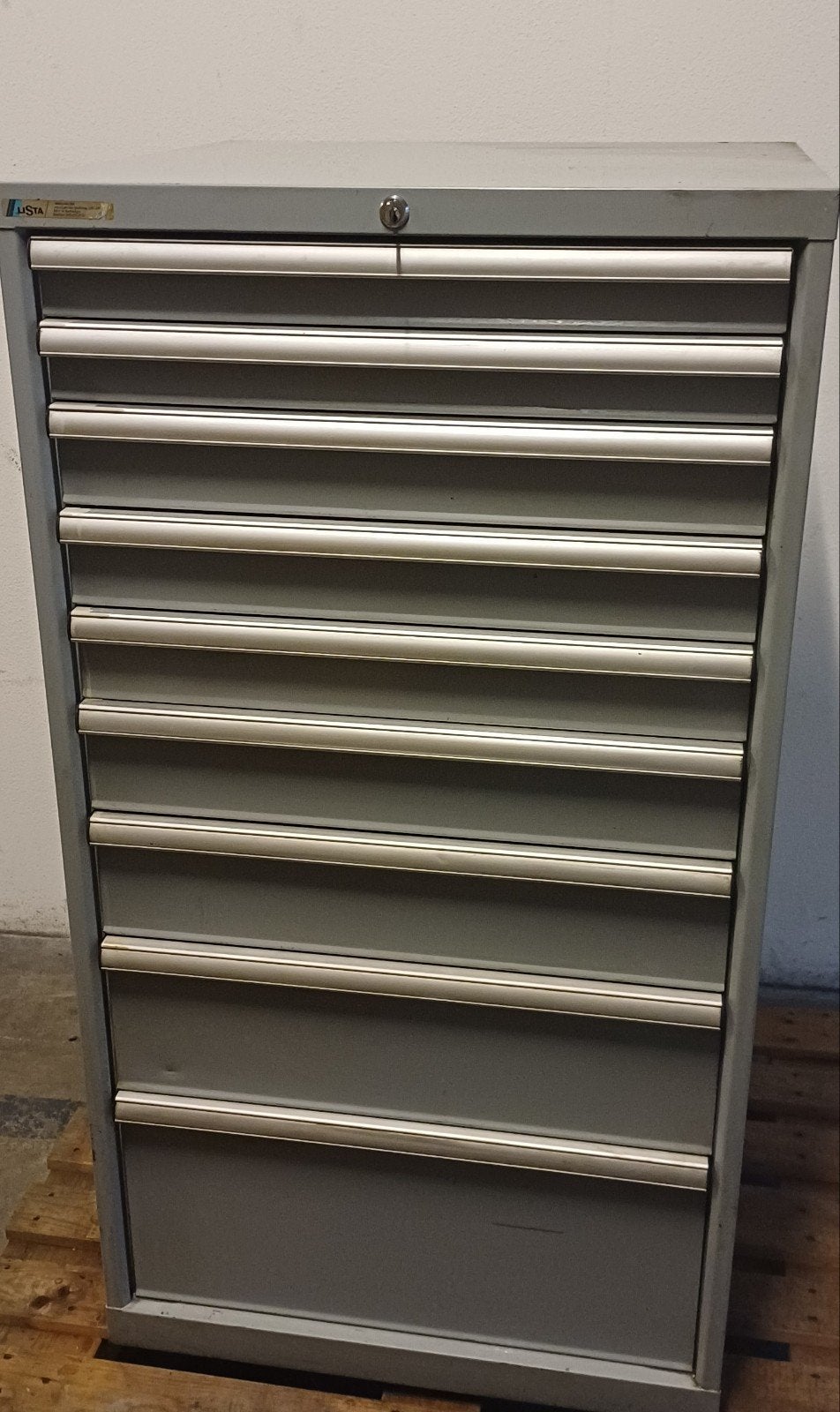 Lista Ladenkast Werkplaats Archiefkast, Ophalen, Gebruikt, 5 laden of meer, 100 tot 150 cm