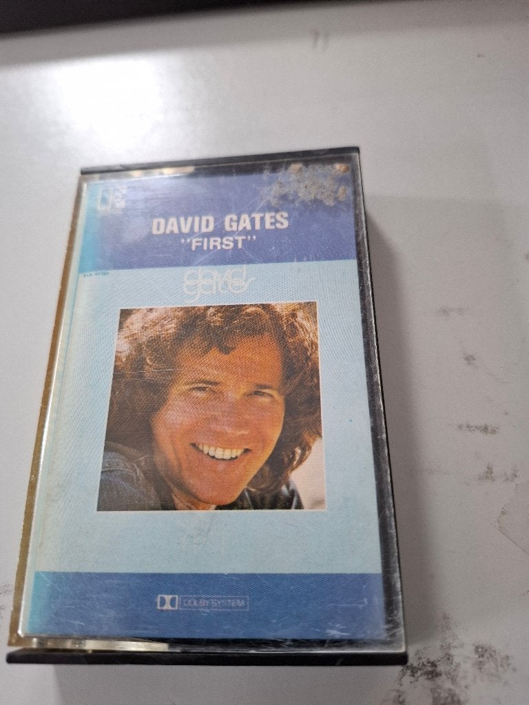 Cassette David Gates - "First", Cd's en Dvd's, Gebruikt, 1 bandje, Ophalen of Verzenden, Voorbespeeld
