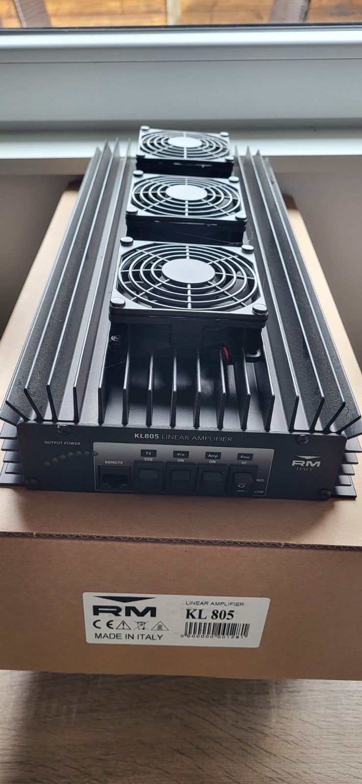 Linear Amplifier RM KL 805  600 watt, Telecommunicatie, Ophalen of Verzenden, Nieuw, Zender