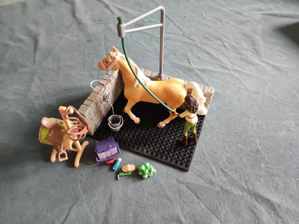 Schleich Horse Club Wasplaats (model 42438), Ophalen of Verzenden, Zo goed als nieuw, Jongen of Meisje