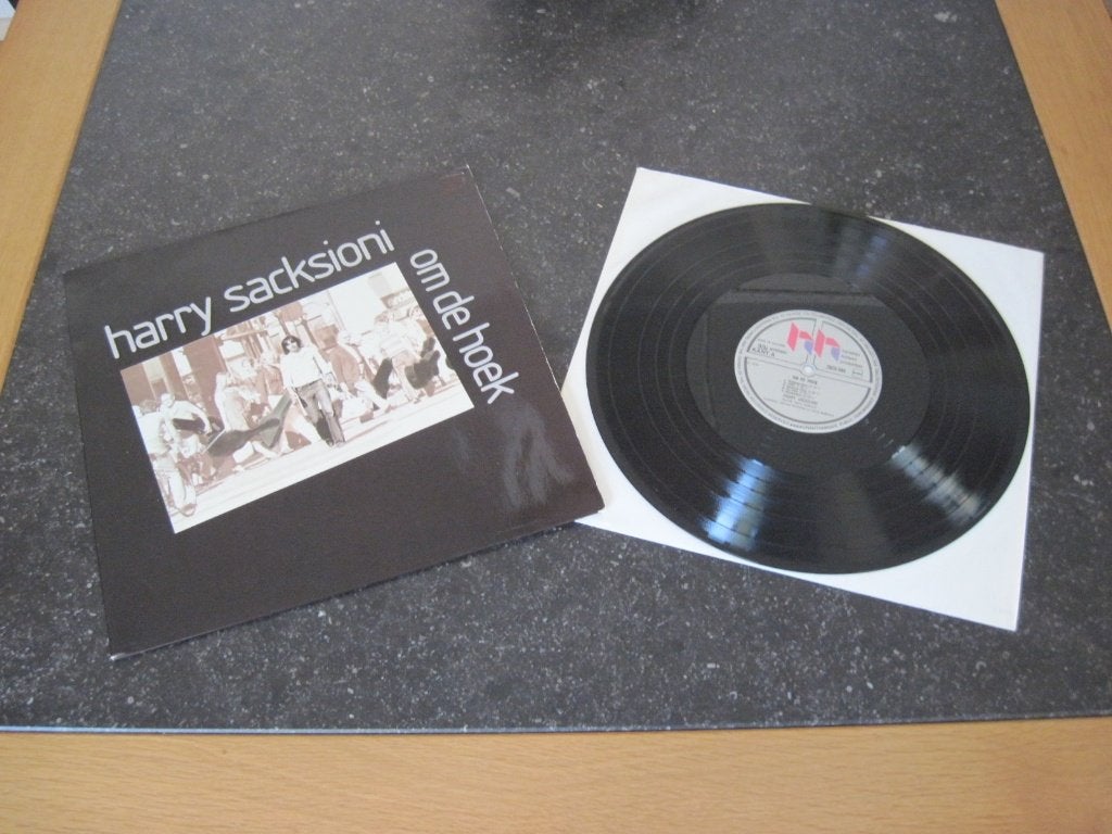 Harry Sacksioni - Om de hoek (LP), Cd's en Dvd's, LP, Gebruikt, Pop, 12 inch