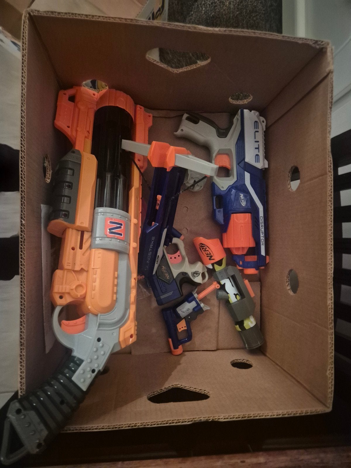 Nerf Pistolen, Geweren, Kruisboog en Pijlen - set k, Ophalen of Verzenden, Jongen of Meisje