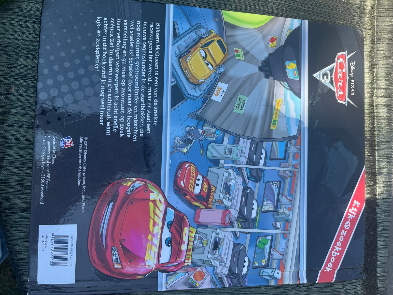 Disney Pixar Cars 3 Kijk- en Zoekboek, Ophalen of Verzenden, Gelezen, Fictie algemeen