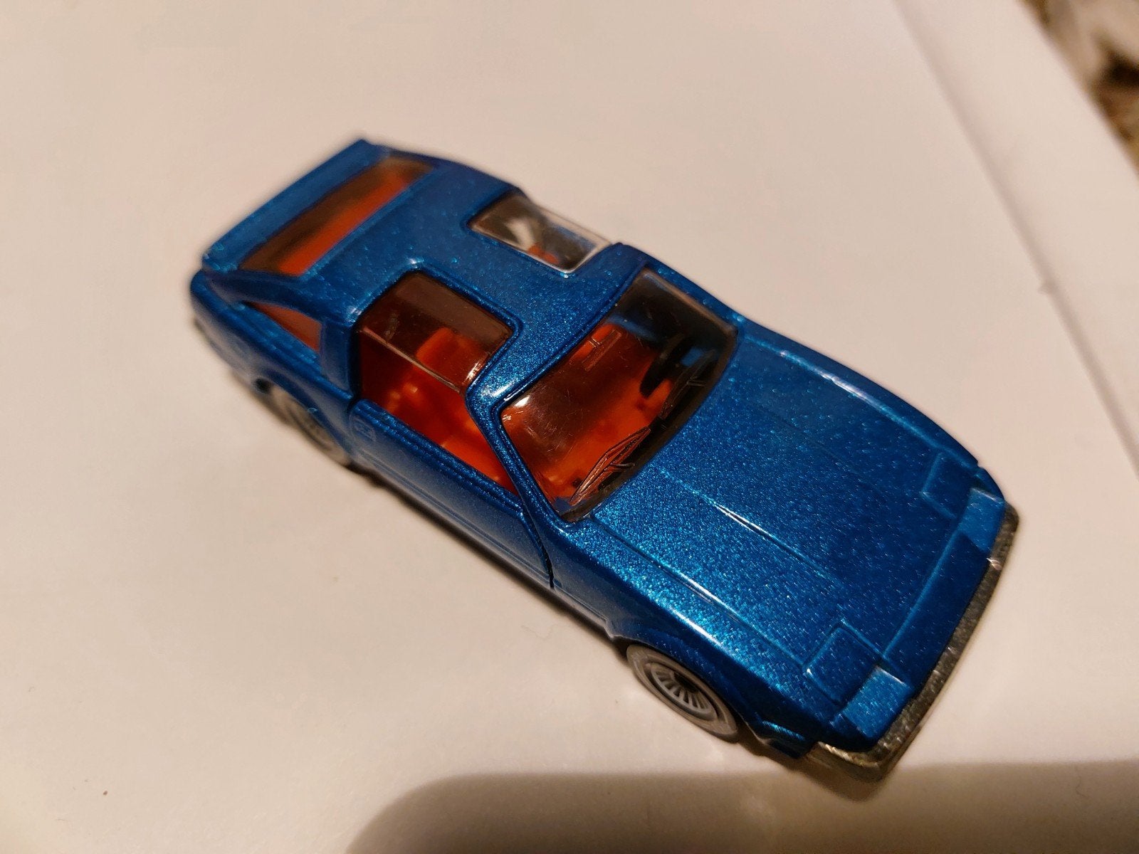 zeer mooie Siku Nissan 300ZX blauw 1989-90 (CE keur), Ophalen of Verzenden, Gebruikt