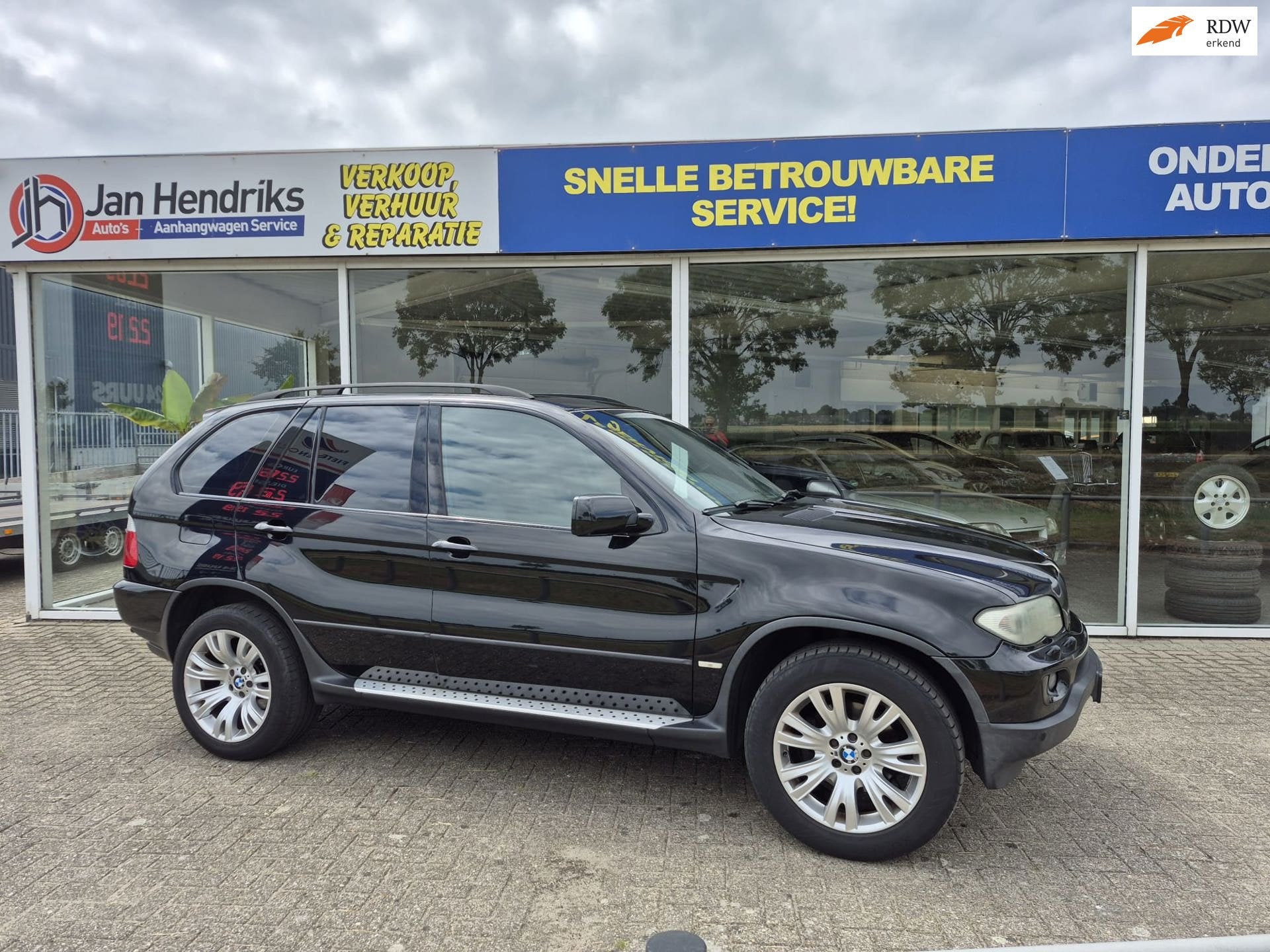 BMW X5 3.0i High Executive, Auto's, Automaat, Gebruikt, X5, Parkeersensor