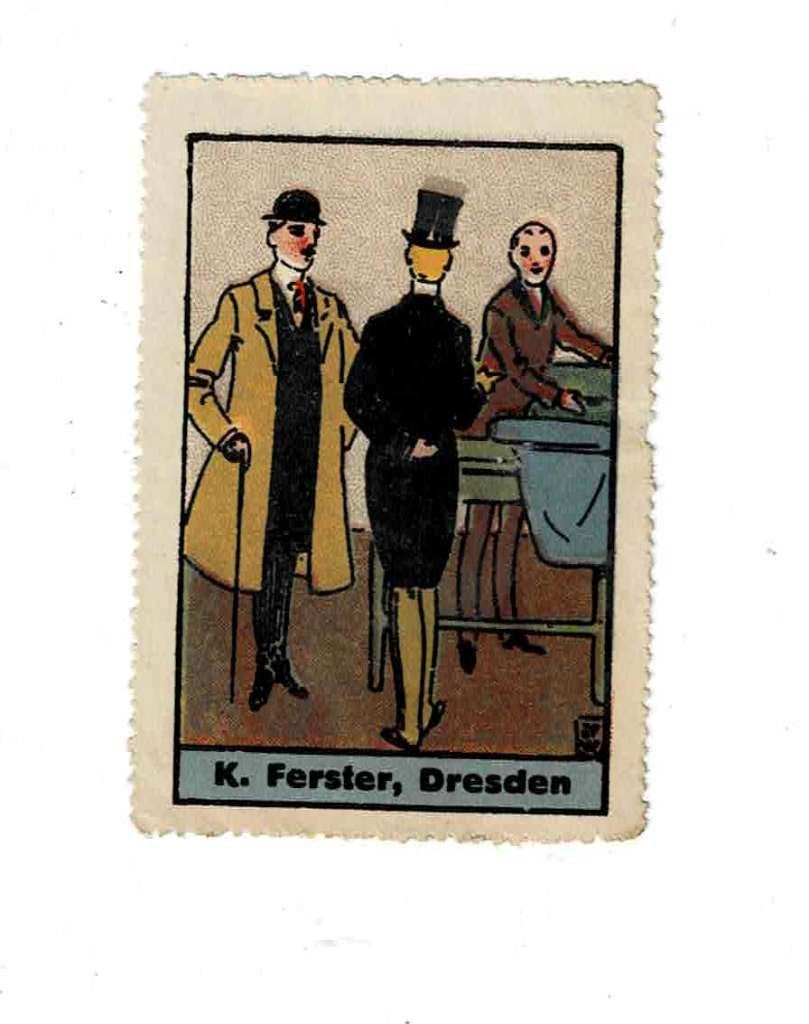 Oude Duitse sluitzegel van "FERSTER", Verzenden, Zo goed als nieuw, Overige typen