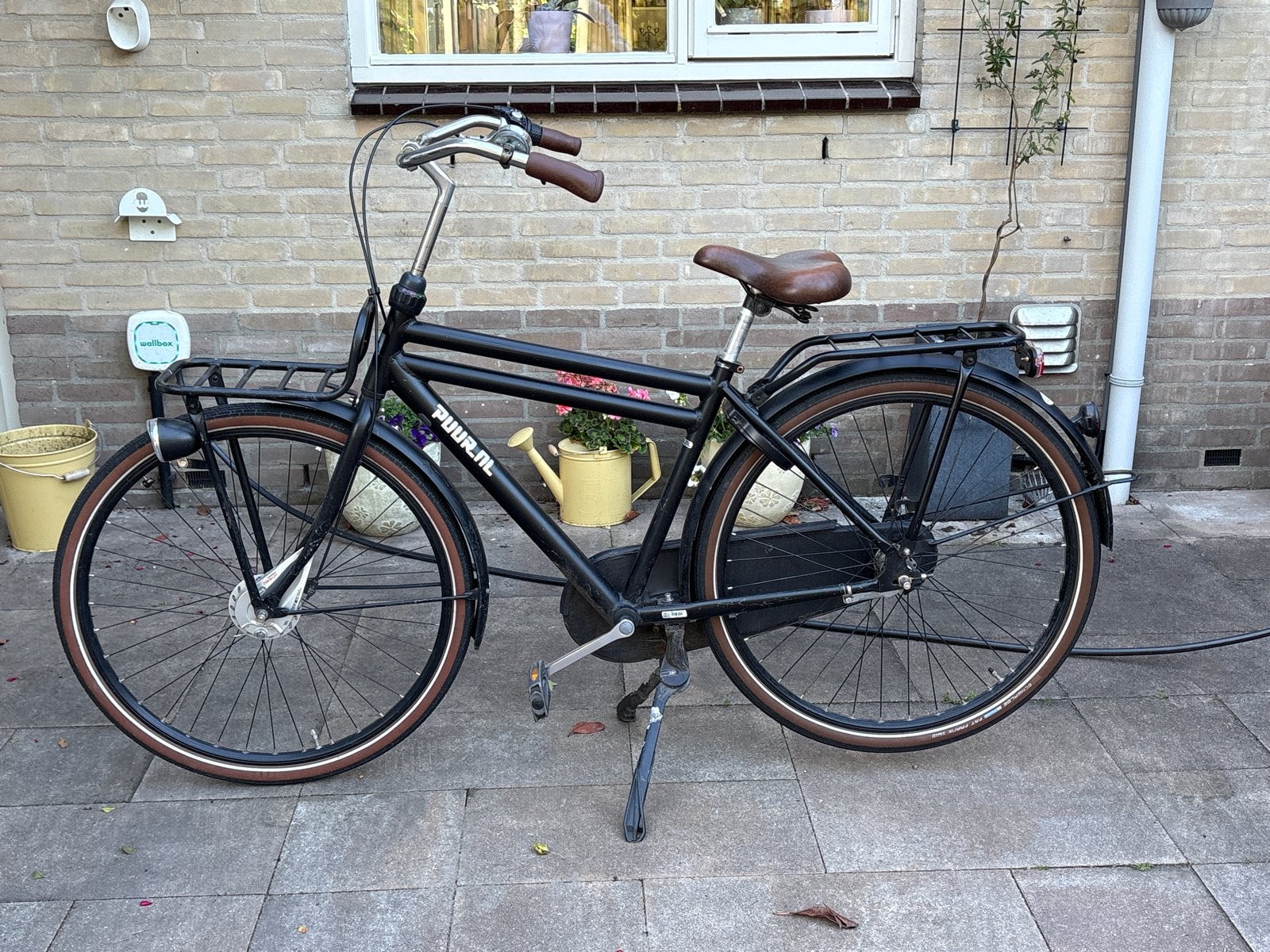 Gazelle Puur nl Transportfiets heren, Ophalen, Terugtraprem, Gebruikt, Versnellingen