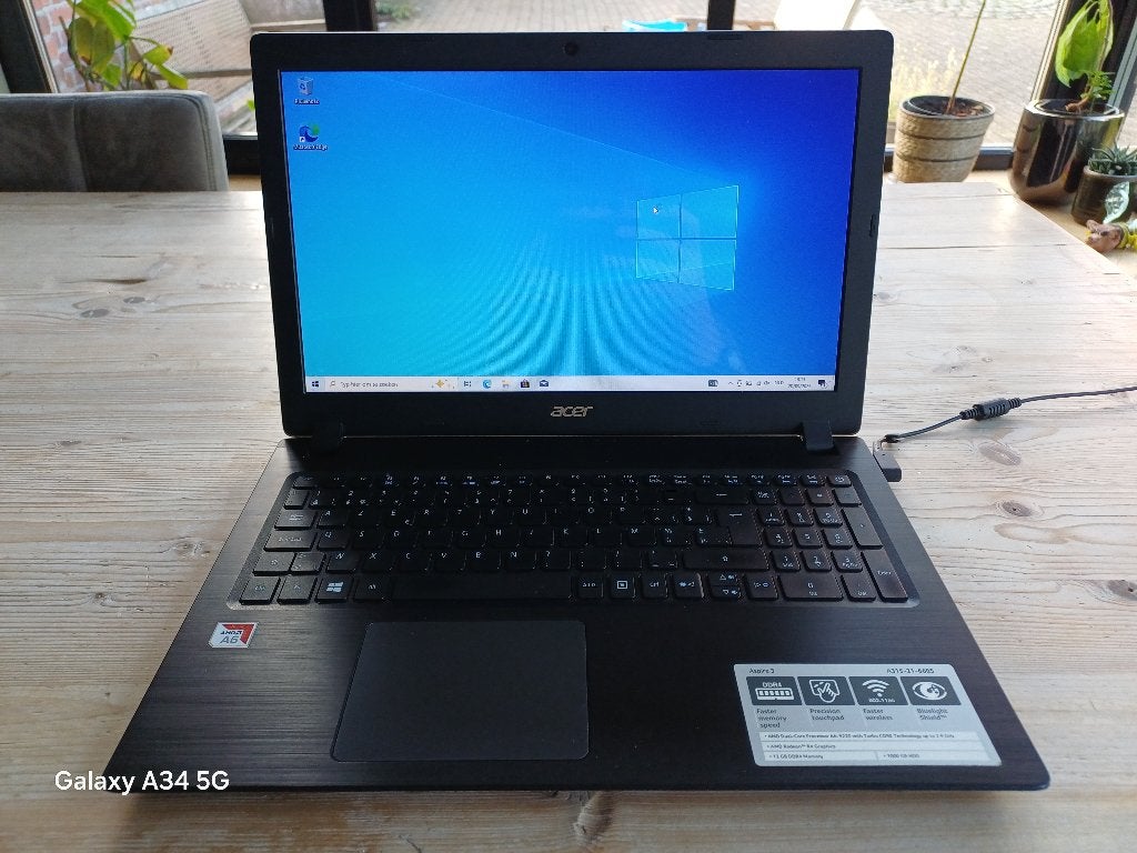 Acer Aspire 3 laptop, Computers en Software, Gebruikt, 2 tot 3 Ghz, AMD A6-9220 met AMD R4 graphics, 8 GB