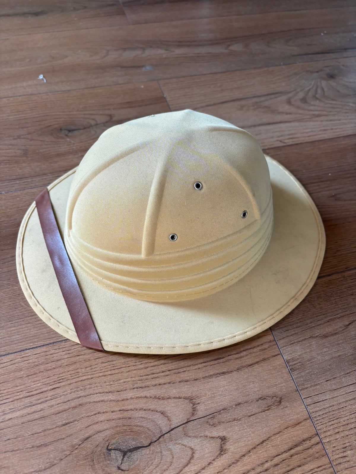 Vintage safari tropenhelm / safarihelm, Ophalen of Verzenden, Gedragen, One size fits all, Hoed
