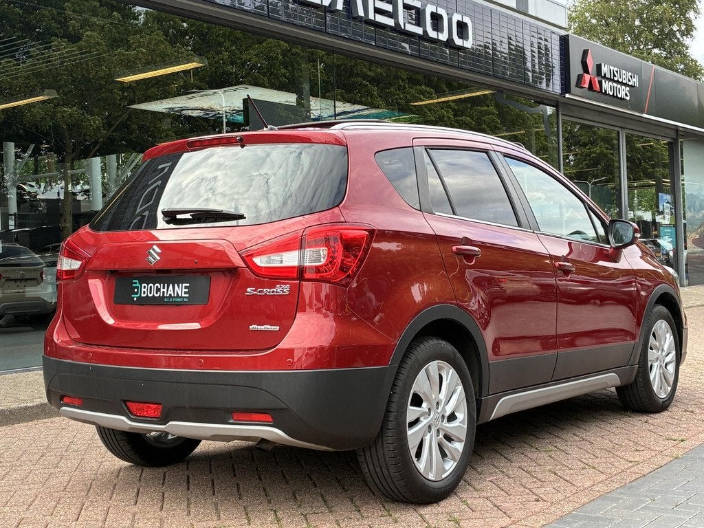 Suzuki S-Cross 1.4 Boosterjet AllGrip High Executive | Schui, Auto's, Suzuki, Automaat, Gebruikt, Euro 6, Leder