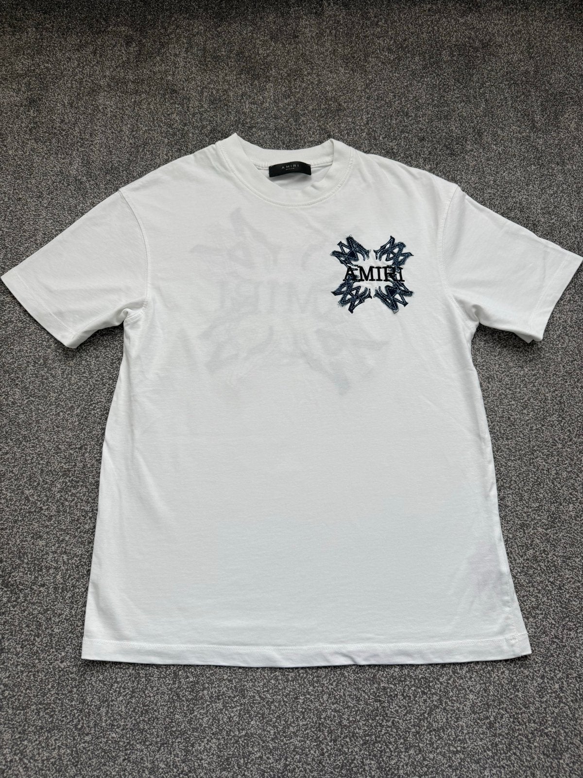 Amiri T-shirt Maat M, Kleding | Heren, T-shirts, Ophalen of Verzenden, Zo goed als nieuw, Maat 48/50 (M), Wit