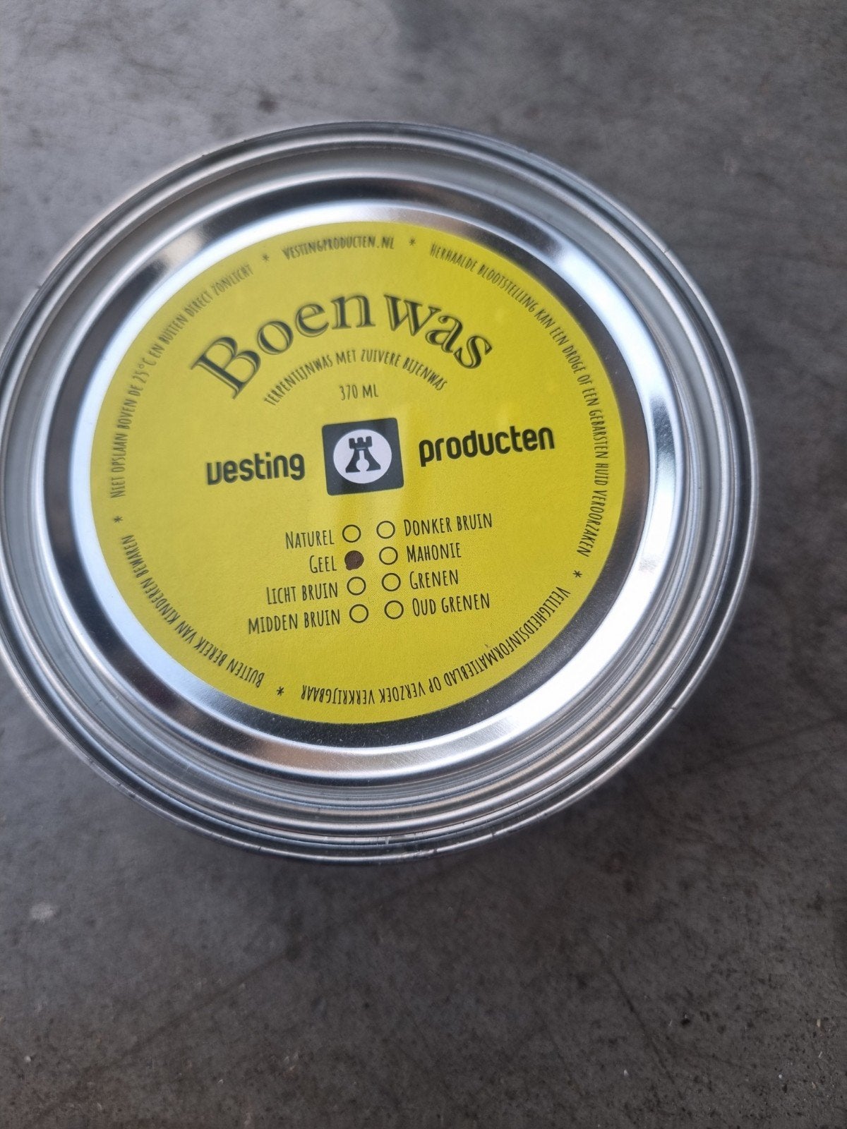 Boenwas, Ophalen, Nieuw, Wit