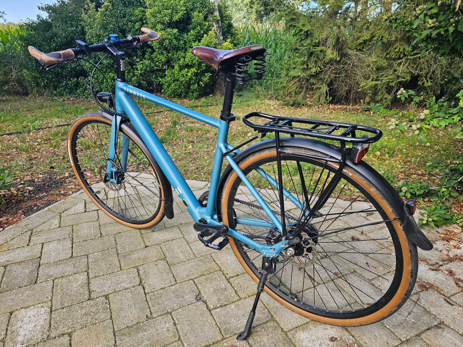 Tenways CGO600 Maat M. Nieuwstaat. Gates CDX riem., Fietsen en Brommers, Zo goed als nieuw, 51 tot 55 cm, 50 km per accu of meer