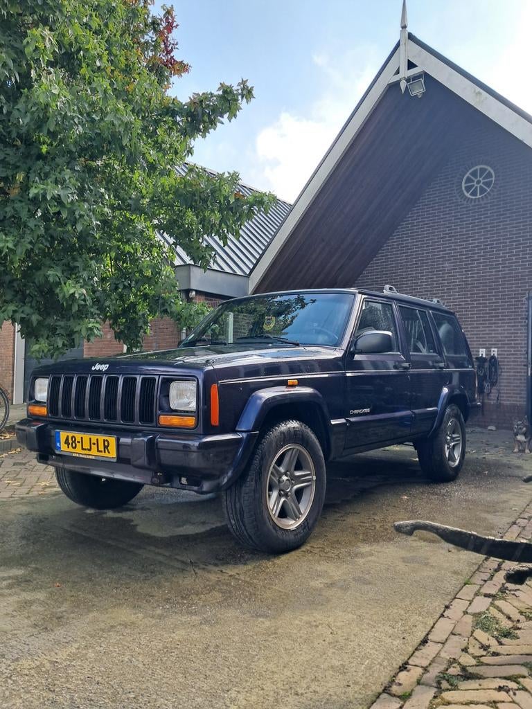 Jeep cherokee Performance 1999 Blauw, Auto's, Jeep, Particulier, Benzine, SUV of Terreinwagen, Geïmporteerd, Blauw, Ophalen