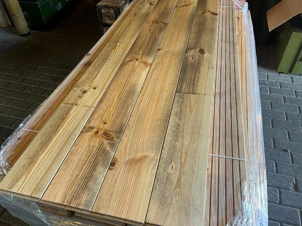 Grenen OILED LESSIVE MIEL 20x170 zeer goedkope houten vloer, Ophalen of Verzenden