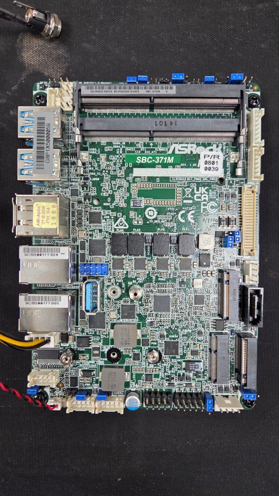 Asrock SBC-371M Industrieel Moederbord (Intel i5-1335UE), Computers en Software, DDR4, FCBGA1744, Ophalen of Verzenden, Zo goed als nieuw
