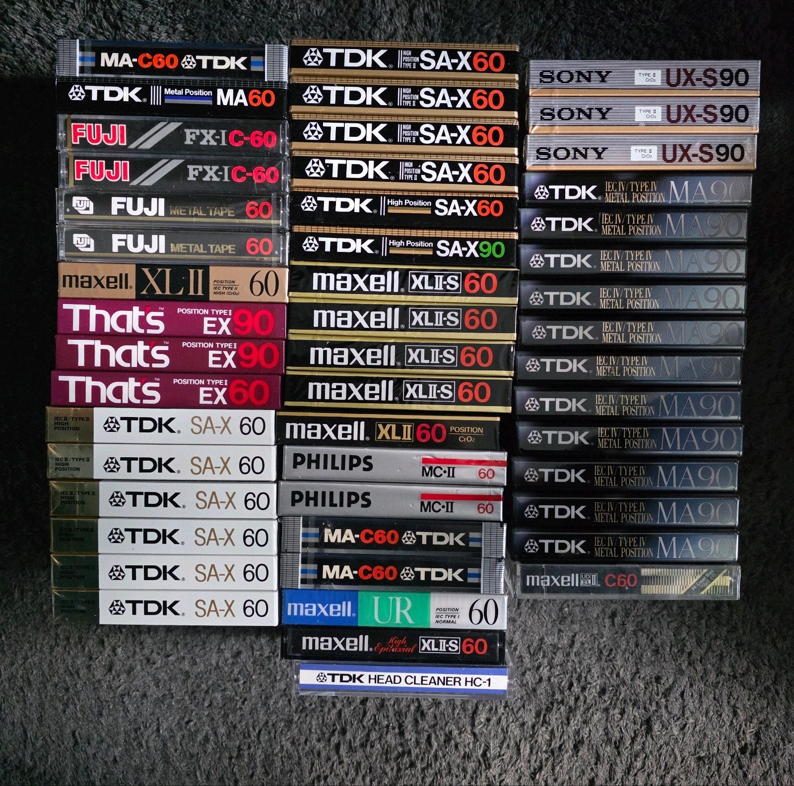 Grote partij nieuwe cassettebandjes (TDK, thats en veel meer, Ophalen of Verzenden, Nieuw in verpakking, Overige genres, 2 t/m 25 bandjes