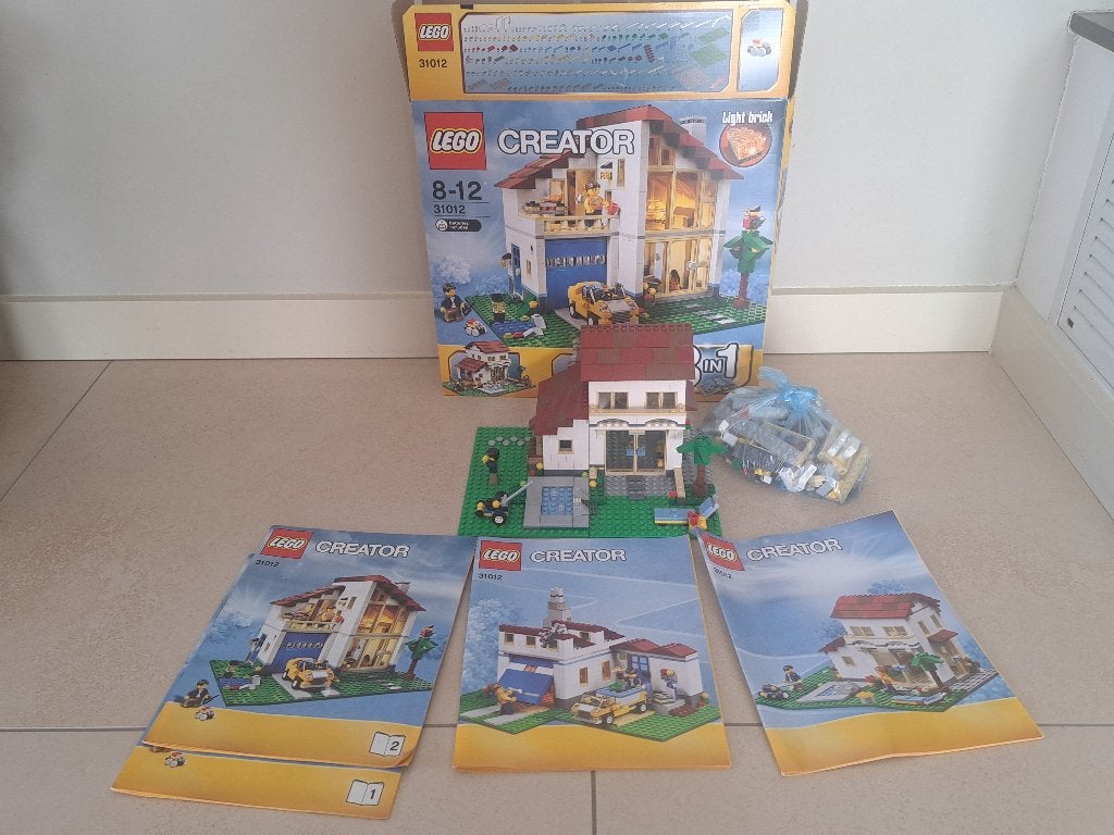 Lego Creator Familiehuis set 31012, Kinderen en Baby's, Ophalen, Lego, Zo goed als nieuw, Compleet