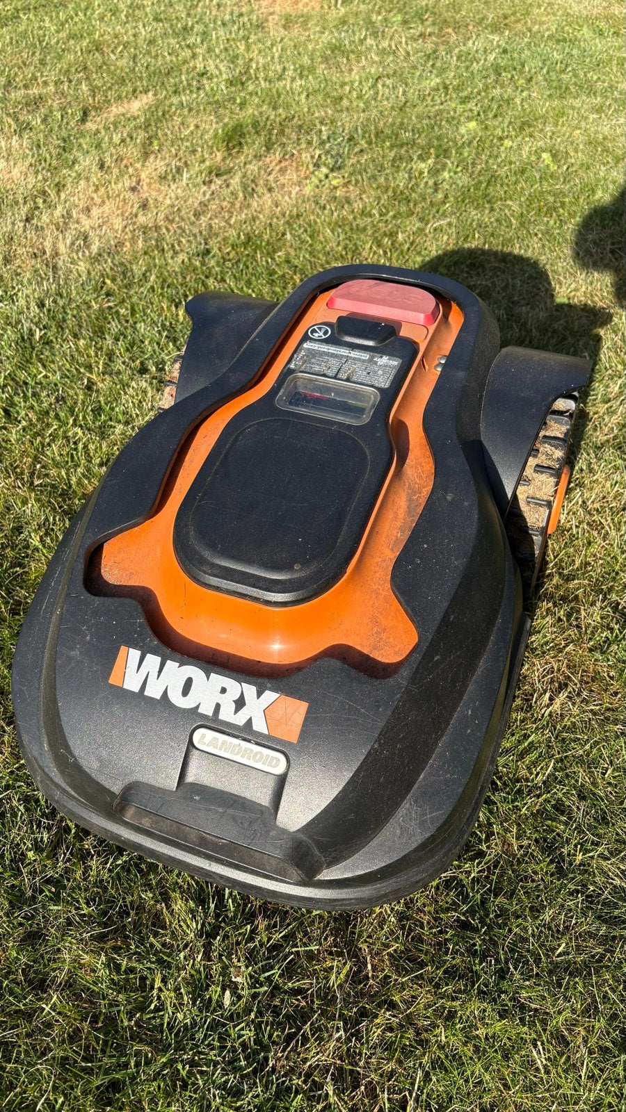 Worx Landroid Robotmaaier met accessoires, Ophalen, Cirkelmaaier, Gebruikt, Elektrische starter