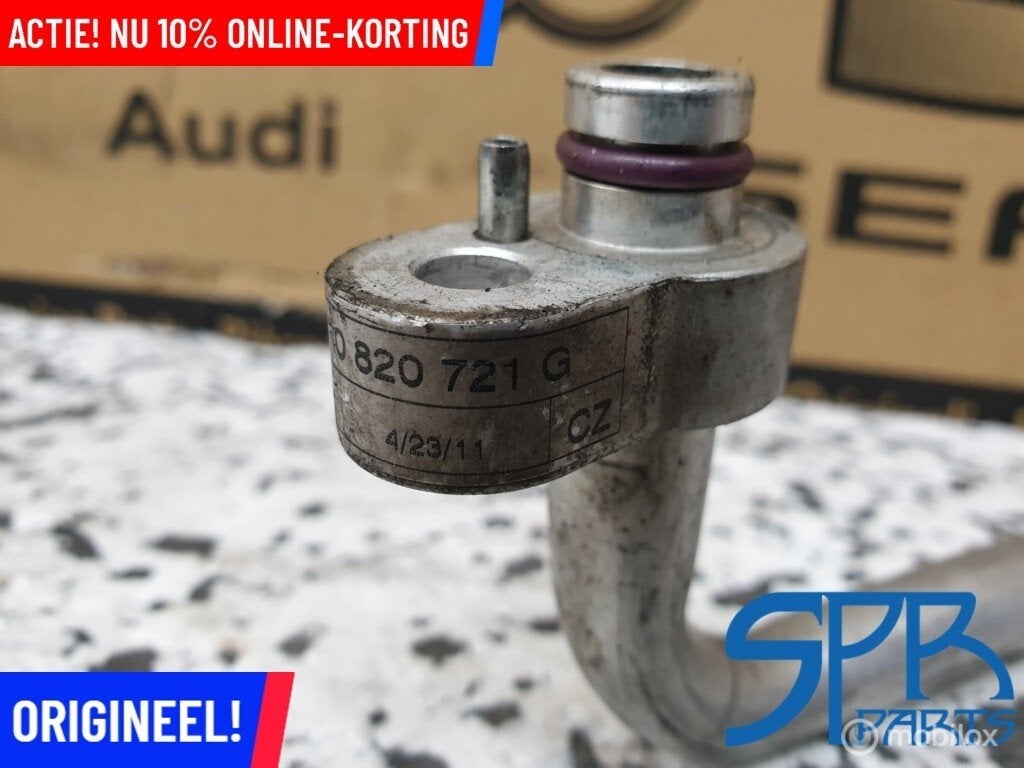 Aircoleiding VW POLO 6R VAG KOELMEDIUMLEIDING 6R0820721G, Auto-onderdelen, Gebruikt, Volkswagen, Ophalen of Verzenden, Volkswagen