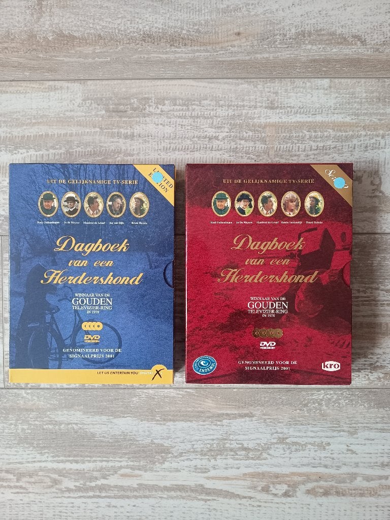 DVD Box Dagboek van een herdershond, de complete serie, Alle leeftijden, Ophalen of Verzenden, Zo goed als nieuw