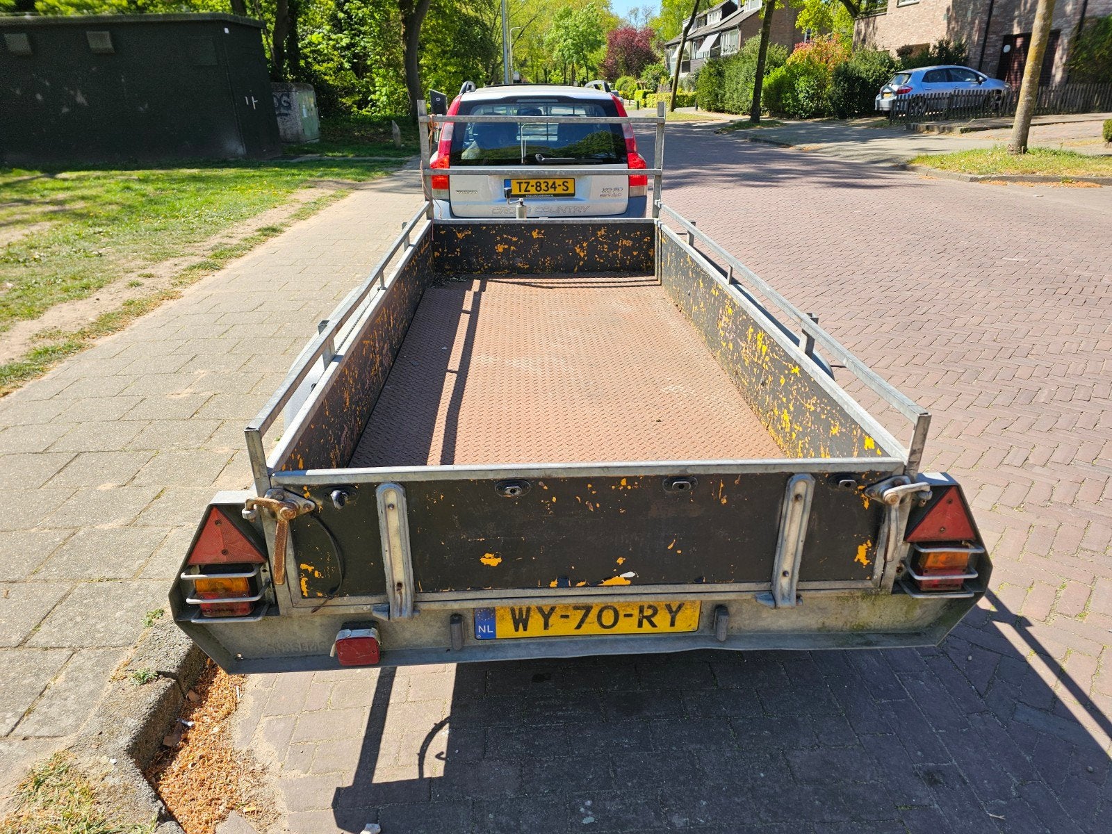 aanhanger te koop, Ophalen