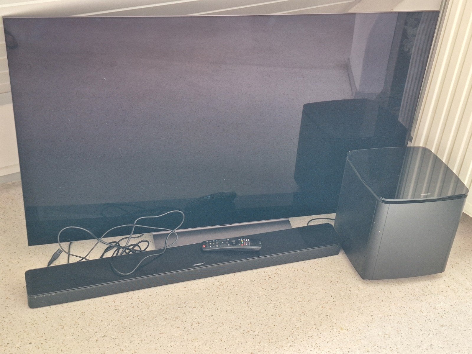 LG Oled 55 inch tv, Soundbar, 70 watt of meer, Overige spelers, Ophalen